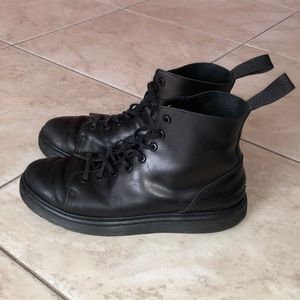 Dr. Martens Talib black leather boots